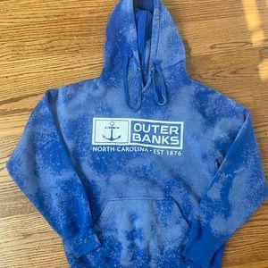 Pacific & Co. Bleach Dye Purple graphic hoodie